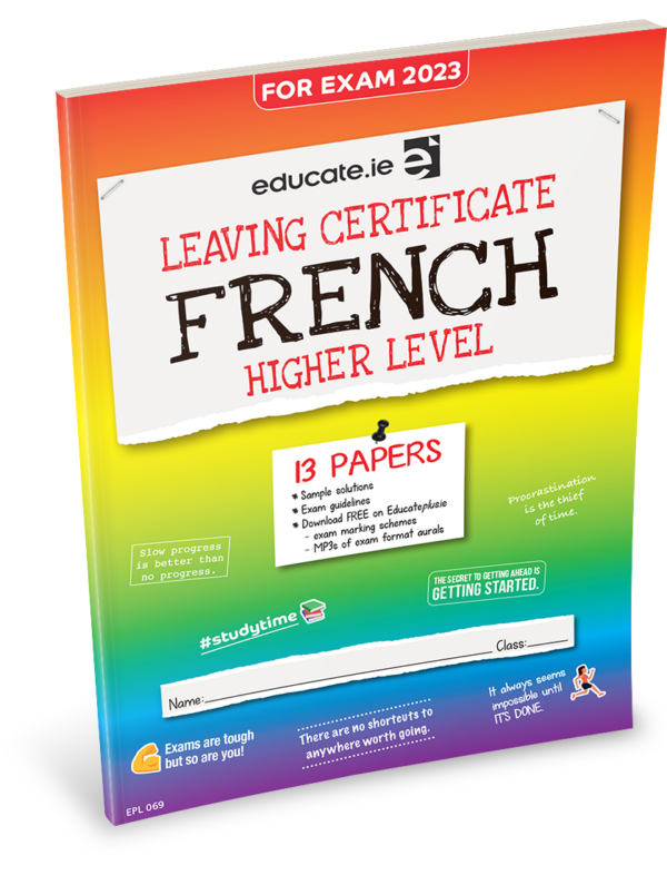 2023 French Leaving Cert Exam Papers – Higher Level