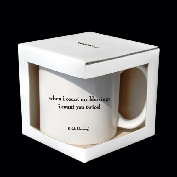 Quotable Mugs - When I Count My Blessings