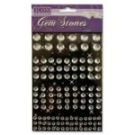 icon craft pkt.120 self adhesive gem stones