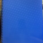a4 140 page spiral hardback notebook