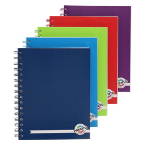 Premto A5 200pg Spiral Notebook