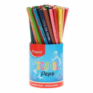 School'peps Triangular Colour Pencils (72)