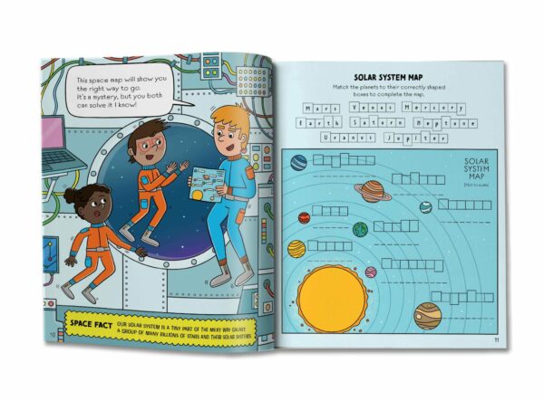 amazing word activities 2 follow the stars! what happened on mars?