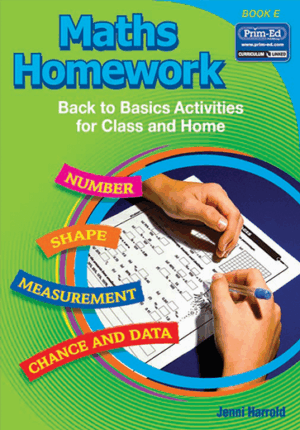 Maths Homework: Book E