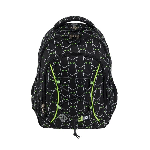 St Right Reflective Cats 15inch Backpack