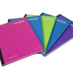 5 pack of 160p a4 hardback notebooks