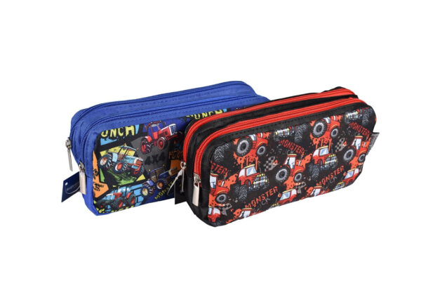 Double Pencil Case - Tractor