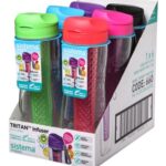sistema hydrate 800ml tritan infuser bottle