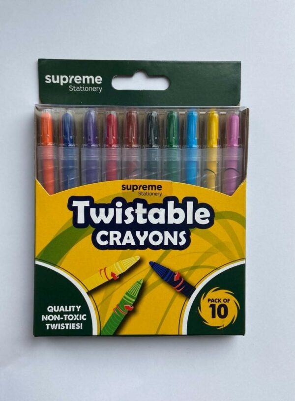10 Twistable Crayons Pack