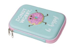 Donut Worry, Be Happy' Hardshell Pencil Case