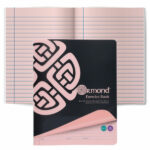 ormond 88pg a11 visual memory aid durable cover copy book pink