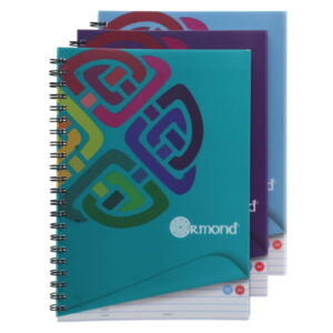 A4 200pg PP Spiral Notebook