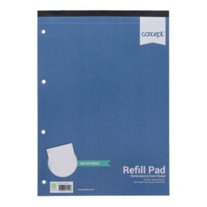 concept office a4 160 page refill pad