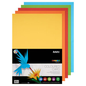 A3 160gsm Card 200 Sheets - Rainbow