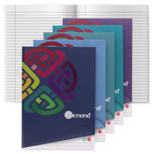 Ormond Pkt.5 A4 160pg Hardback Notebook - Asst