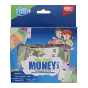 Pkt.70 Paper Euro Money Set