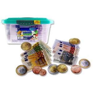 Tub 140 Magnetic Pp Euro Money Teaching Set Asst