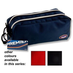 2 Pocket Pencil Case Bold - (Assorted Colours)