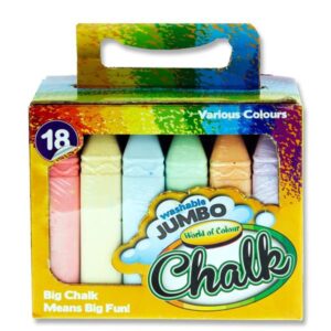 Box 18 Jumbo Chalk Coloured