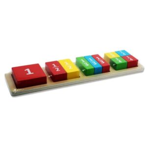 Wooden Education Toy - Maths Block