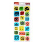 puffy stickers emotionery