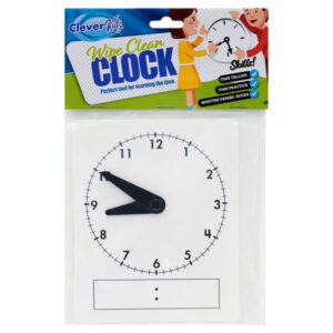 Wipe Clean Clock