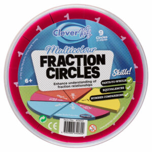 Multicolour Fraction Circles