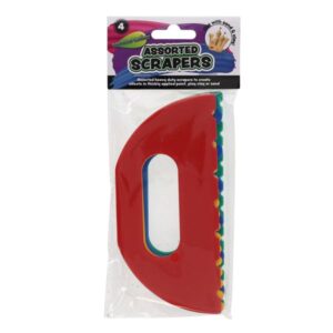 4 Assorted Scrapers