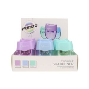 Premto Pastel Twin Hole Sharpener