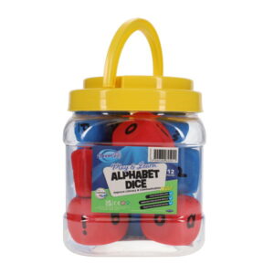 Pkt 12 Play And Learn Alphabet Dice