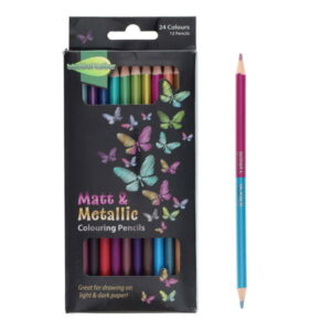 World of Colour Pkt.12 Double Headed Colouring Pencils