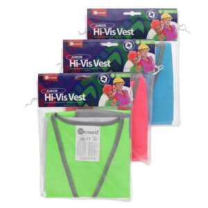 Junior Hi-Vis Vest Size M - 3 Asst