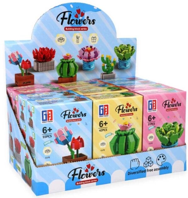 Flowers Building Block Series