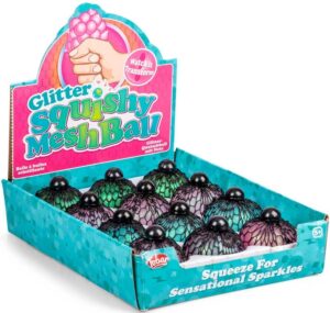 Glitter Squishy Mesh Ball