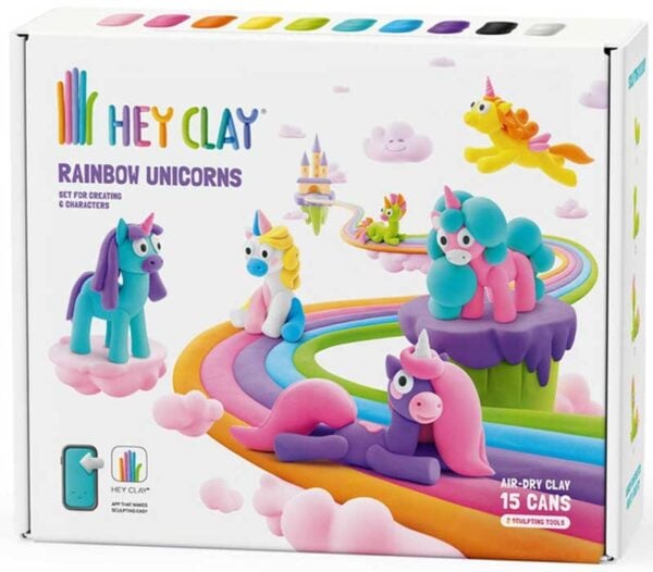 Hey Clay Unicorns Set