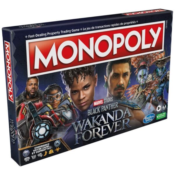 Monopoly: Marvel Studios' Black Panther: Wakanda Forever Edition Board Game