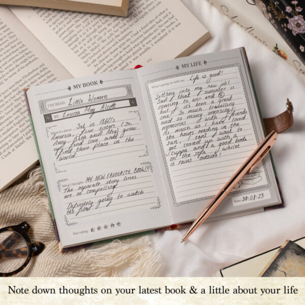 my life through books journal