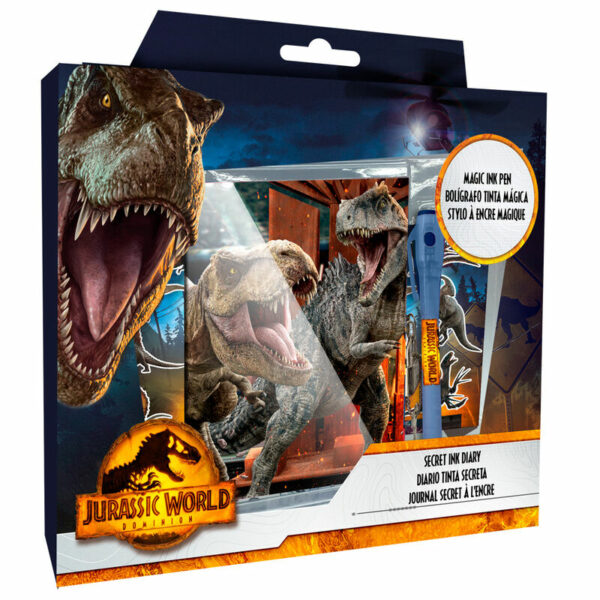 Jurassic World Secret Ink Diary + Magic pen