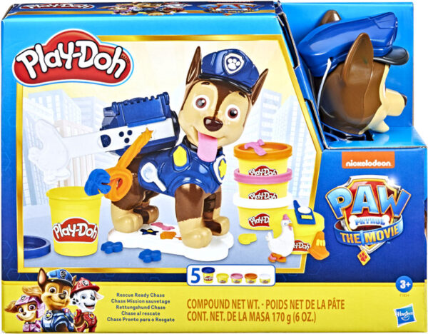 playdoh paw patrol rescue ready chase set